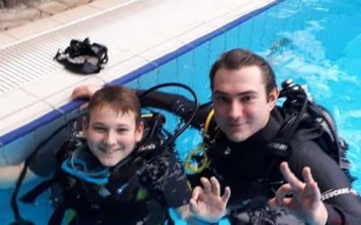 Junior Gyermekbúvár tanfolyam (Junior Open Water Diver) 10-15 év között