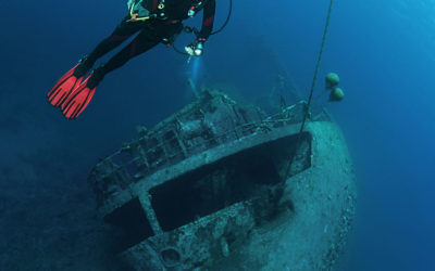 Roncsmerülő tanfolyam (Wreck Diving)